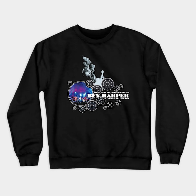 Live Album Cover Crewneck Sweatshirt by LukasianArt